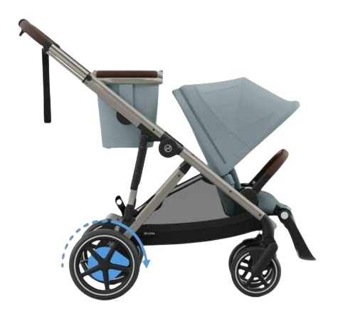 PACK CYBEX eGAZELLE S TAUPE- STORMY BLUE