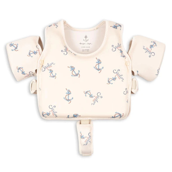 COLETE DE NATAÇÃO COM BRAÇADEIRAS 1-2 ANOS