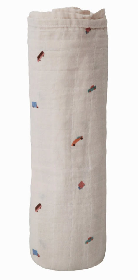 SWADDLE MUSHIE - RETRO CARS