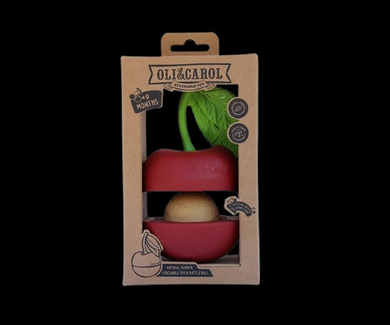 BRINQUEDO DE EMPILHAR COM BOLA CHOCALHO