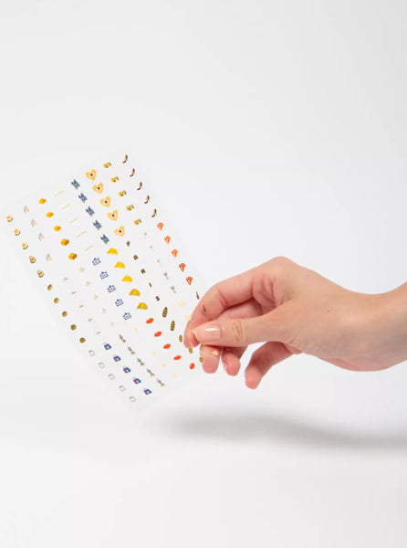 120 AUTOCOLANTES DE UNHAS OMY