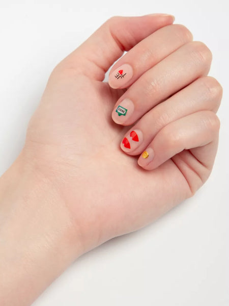 120 AUTOCOLANTES DE UNHAS OMY