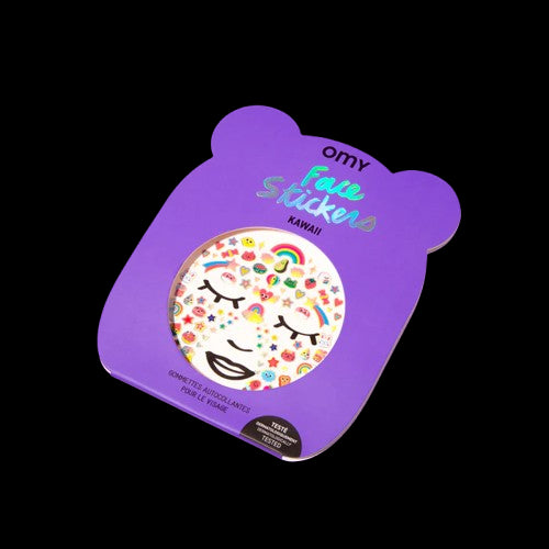 85 AUTOCOLANTES DE ROSTO