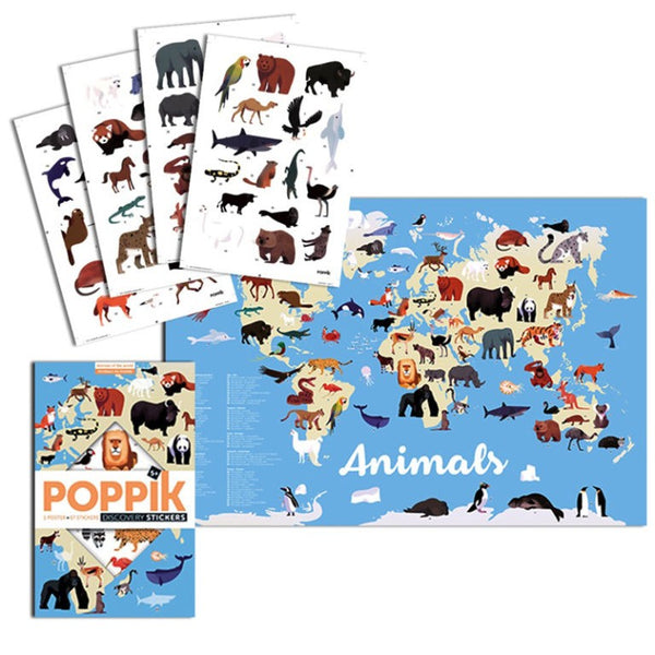 POPPIK DISCOVERY STICKERS