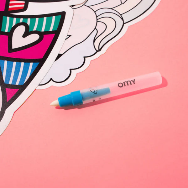 OMY 2 INDIVIDUAIS PARA COLORIR COM ÁGUA