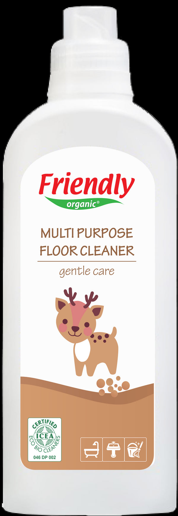 DETERGENTE PARA CHÃO 1000ML FRIENDLY ORGANIC