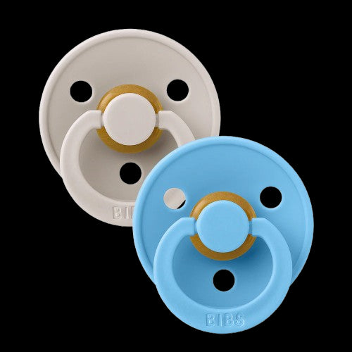 2 CHUPETAS BIBS 0-6 MESES