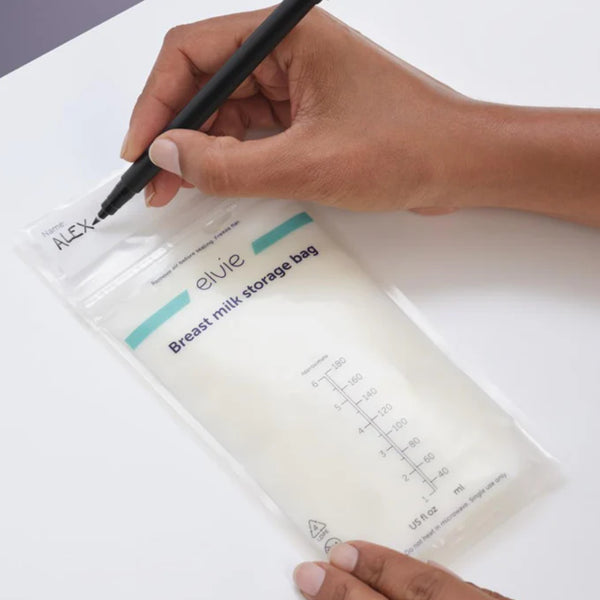 100 SACOS ELVIE DE ARMAZENAMENTO DE LEITE MATERNO