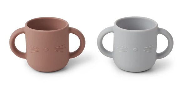 2 CANECAS DE SILICONE - CAT DUMBO GREY