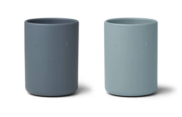 2 COPOS DE SILICONE - ROSE MIX