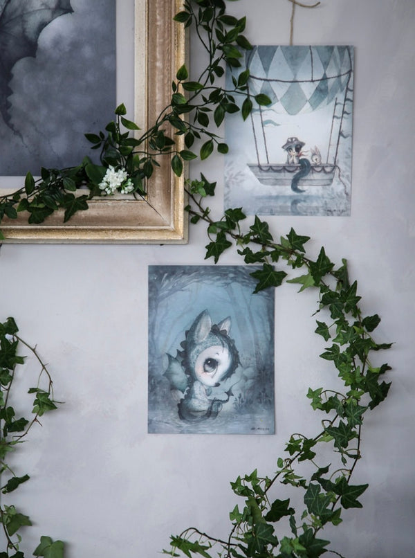 MR. TOM E FLYING BOAT - 18X24