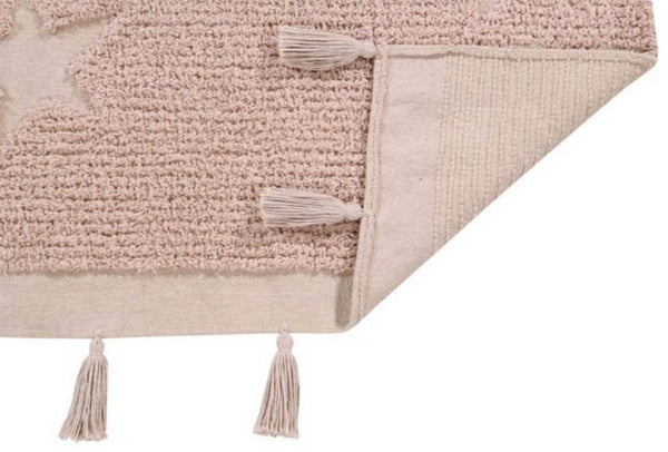 TAPETE LORENA CANALS 120X175 - HIPPY STARS AQUA BLUE