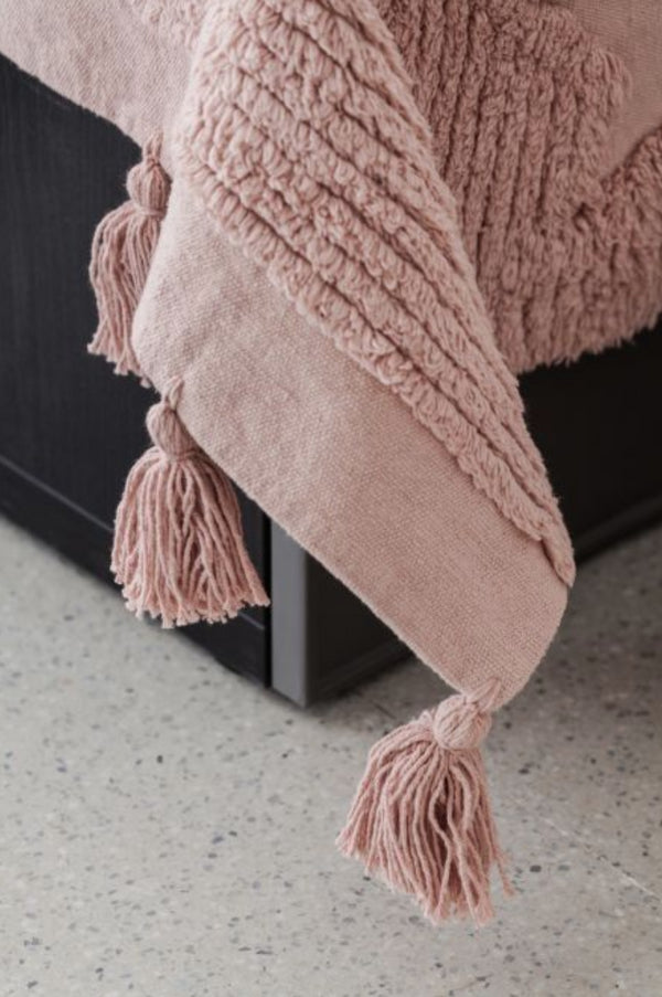 TAPETE LORENA CANALS 120X175 - HIPPY STARS AQUA BLUE