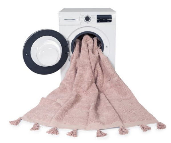 TAPETE LORENA CANALS 120X175 - HIPPY STARS AQUA BLUE