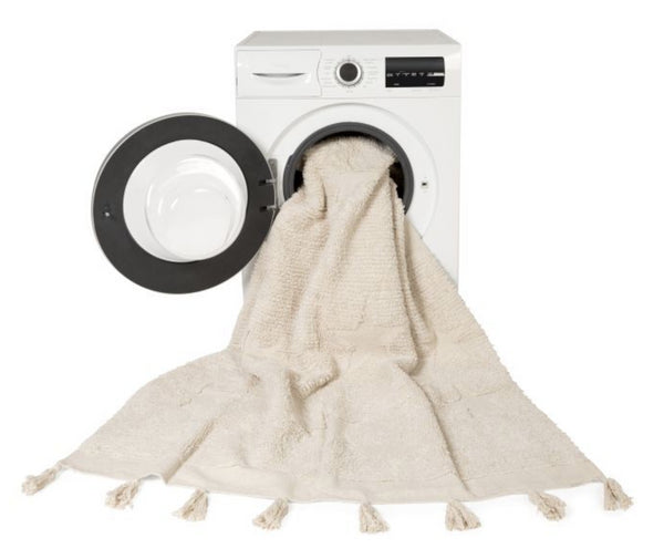 TAPETE LORENA CANALS 120X175 - HIPPY STARS AQUA BLUE