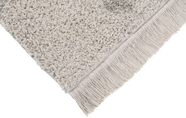 TAPETE LORENA CANALS 120X160 - HIPPY DOTS NATURAL HONEY