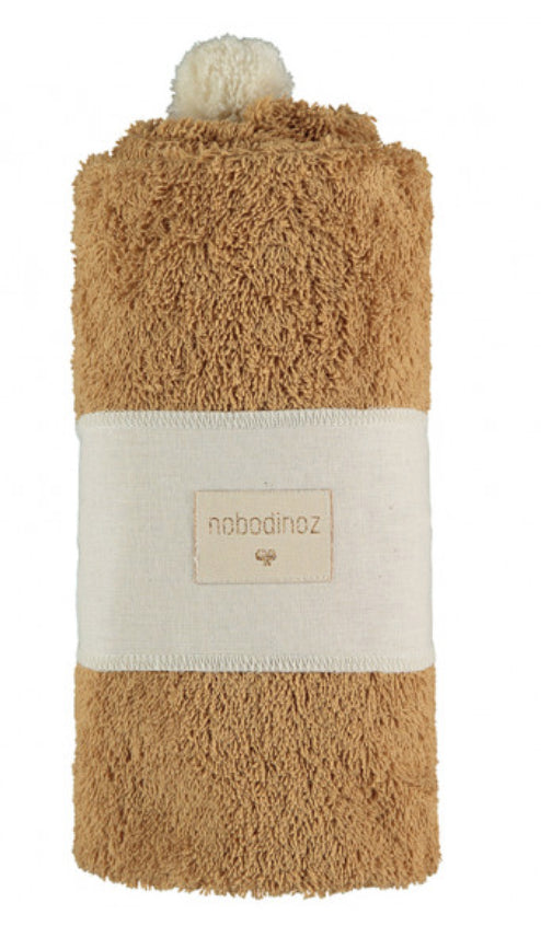 Toalha de banho castanho