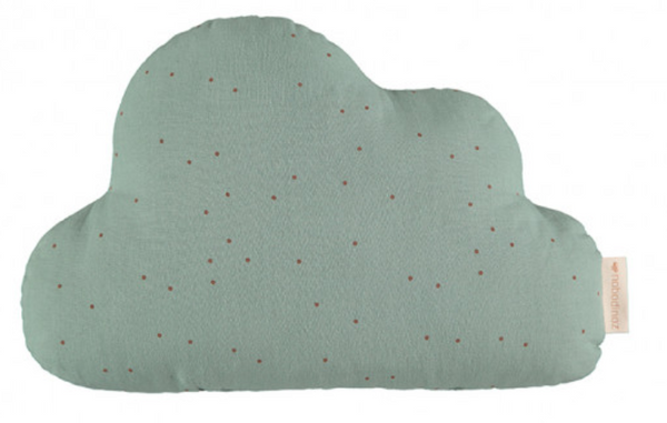 almofada nuvem toffee sweet dots eden green