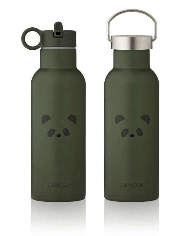 Garrafa térmica 500ml panda verde tropa
