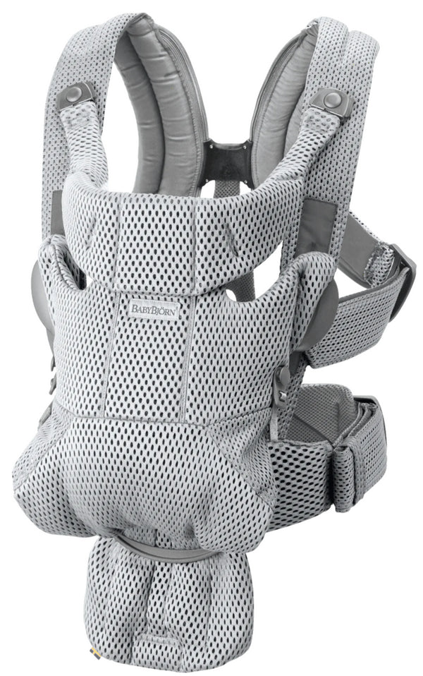 Babyjorn baby carrier move frontal grey 3D mesh