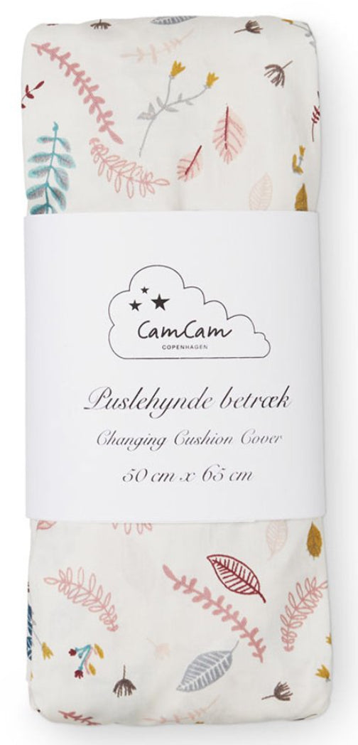 forra muda fraldas pressed leaves rose