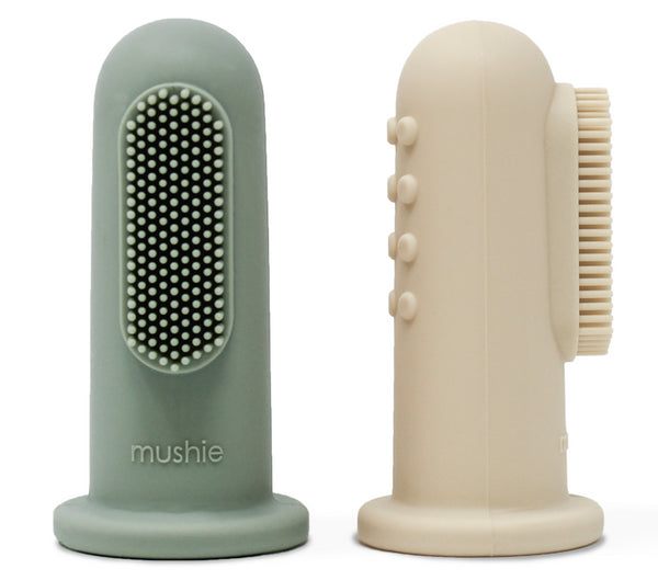 2 ESCOVAS DE DENTES SILICONE MUSHIE