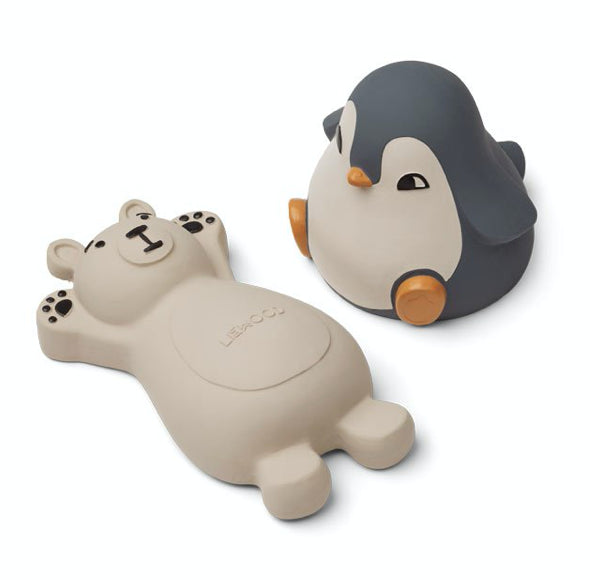 2 BRINQUEDOS DE BANHO - BLUE MIX