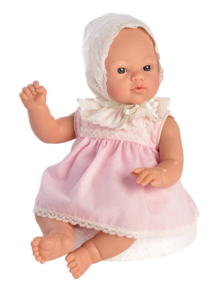 KOKE - VESTIDO ROSA RENDADO