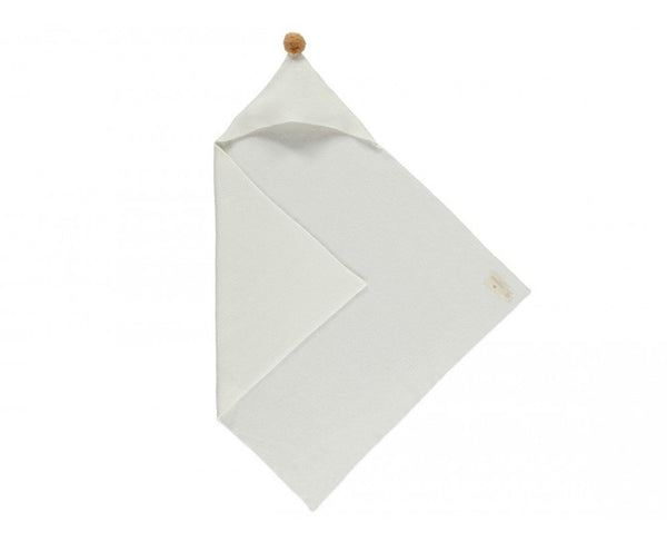 MANTA DE CAPUZ EM ALGODÃO ORGÂNICO