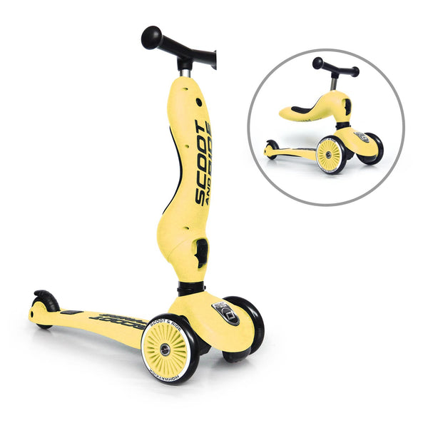 trotinete evolutiva amarelo