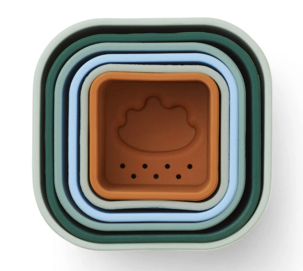 TORRE DE EMPILHAR - DOVE BLUE MULTI MIX