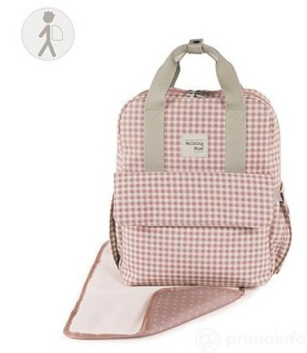 MOCHILA DE MATERNIDADE I LOVE VICHY