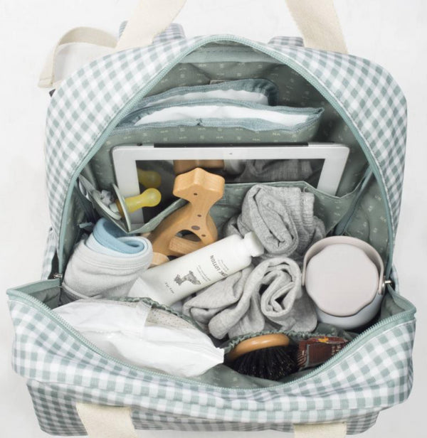 MOCHILA DE MATERNIDADE I LOVE VICHY