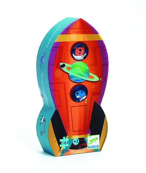 PUZZLE 16 PEÇAS - NAVE ESPACIAL