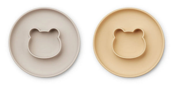 2 PRATOS DE SILICONE