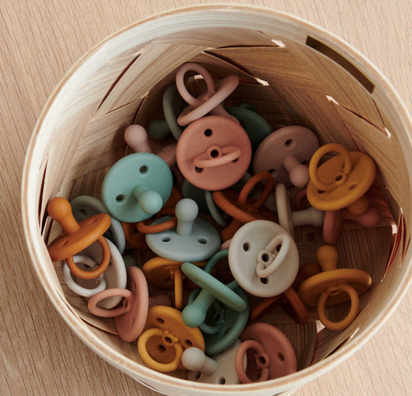 3 CHUPETAS LIEWOOD 0-6 MESES - PEPPERMINT MULTI MIX