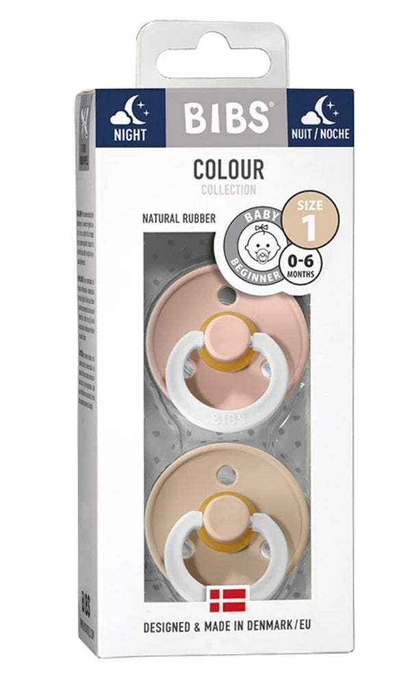 2 CHUPETAS BIBS 0-6 MESES