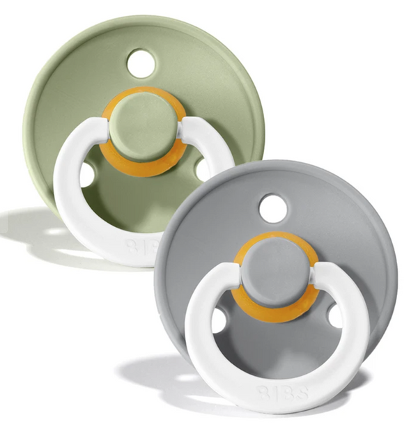 2 CHUPETAS BIBS 0-6 MESES