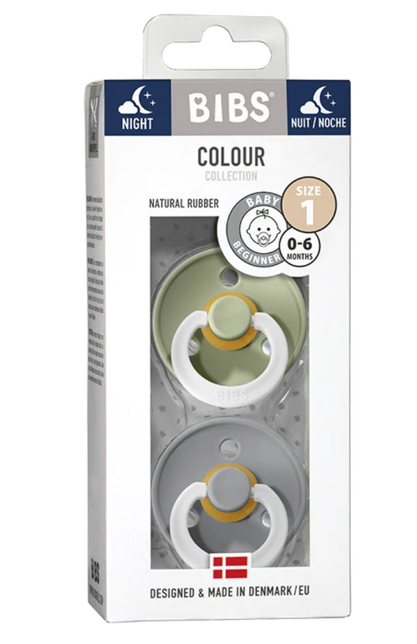 2 CHUPETAS BIBS 0-6 MESES