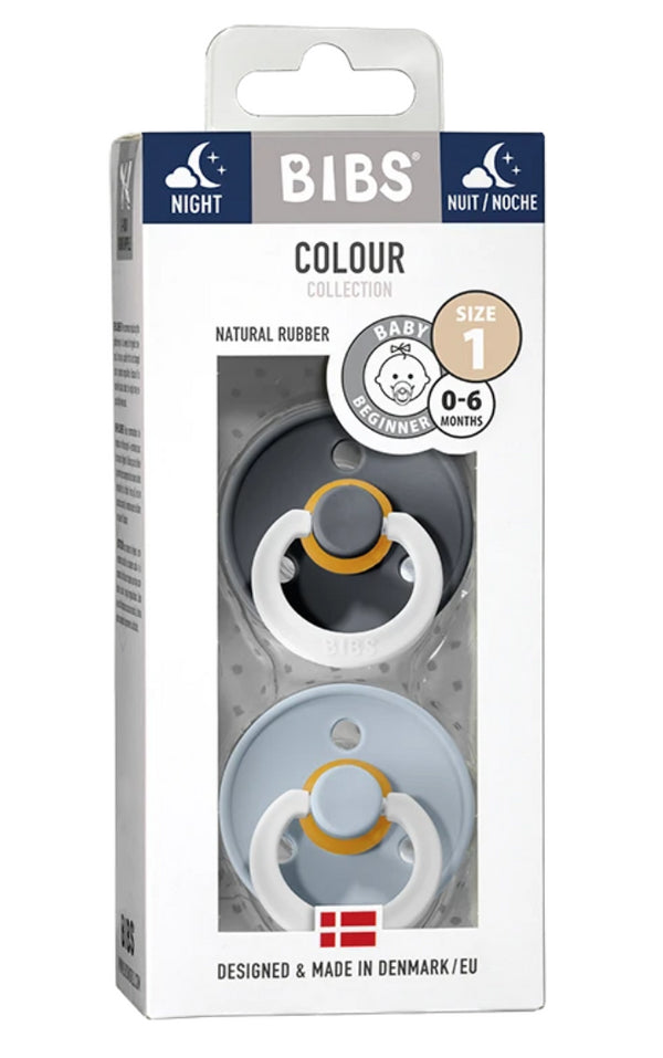 2 CHUPETAS BIBS 0-6 MESES