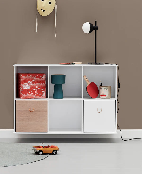OLIVER FURNITURE WOOD SHELF 3X2 WITH SUPPORT