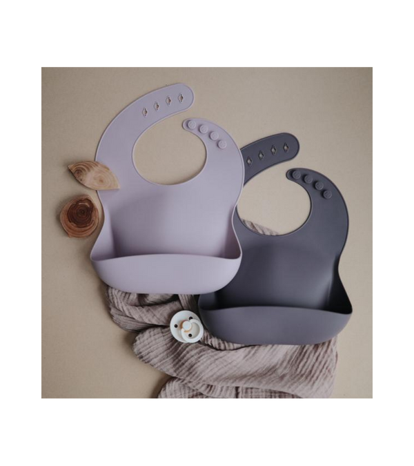 SILICONE MUSHIE BIB - SPARROW