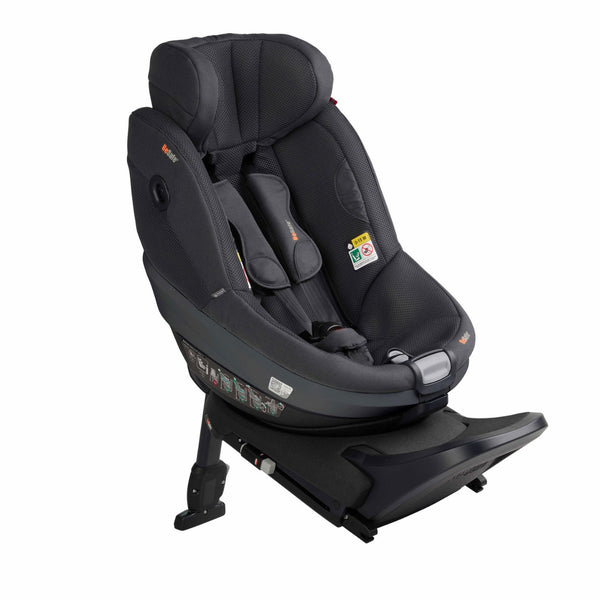Cadeira auto BeSafe Beyond² 360 B desde o nascimento até 125 cm e 22 kg, com rotação 360°, instalação ISOFIX e Universal Level Technology. Anthracite Mesh