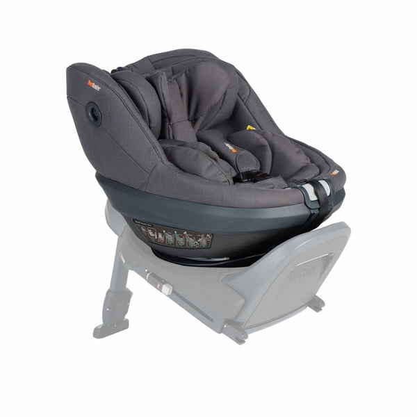 Cadeira auto BeSafe Beyond² 360 B desde o nascimento até 125 cm e 22 kg, com rotação 360°, instalação ISOFIX e Universal Level. Dark Grey Melange