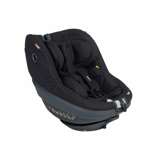Cadeira auto BeSafe Beyond² 360 B desde o nascimento até 125 cm e 22 kg, com rotação 360°, instalação ISOFIX e Universal Level Fresh Black Cab