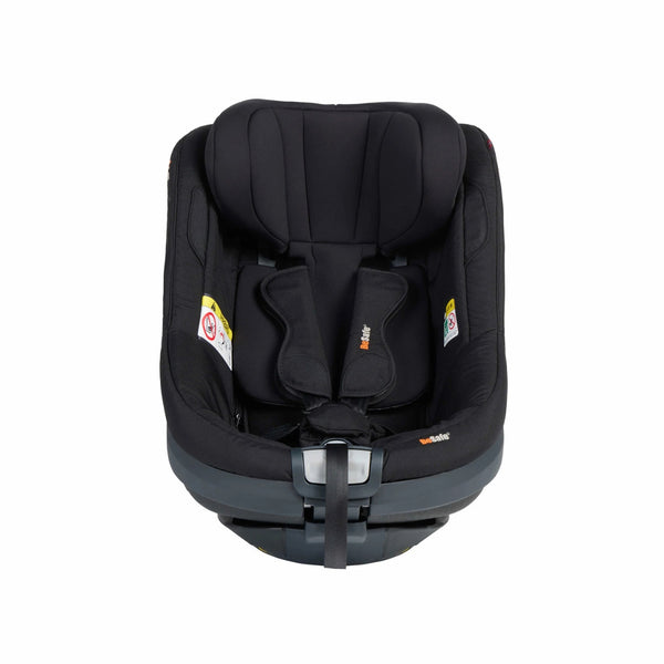 Cadeira auto BeSafe Beyond² 360 B desde o nascimento até 125 cm e 22 kg, com rotação 360°, instalação ISOFIX e Universal Level Fresh Black Cab