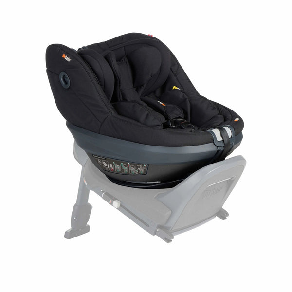 Cadeira auto BeSafe Beyond² 360 B desde o nascimento até 125 cm e 22 kg, com rotação 360°, instalação ISOFIX e Universal Level Fresh Black Cab