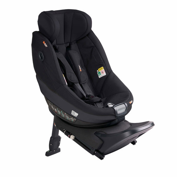 Cadeira auto BeSafe Beyond² 360 B desde o nascimento até 125 cm e 22 kg, com rotação 360°, instalação ISOFIX e Universal Level Fresh Black Cab