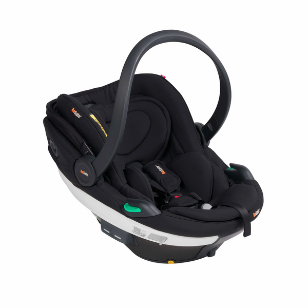 Cadeira auto BeSafe Go Beyond i-Size com tecnologia Active Lay Flat, proteção lateral SIP+, Dynamic Force Absorber™, tecido Mesh respirável, compatível com Base Beyond ISOFIX e utilização desde os 40 aos 87 cm em contra marcha. Fresh Black Cab