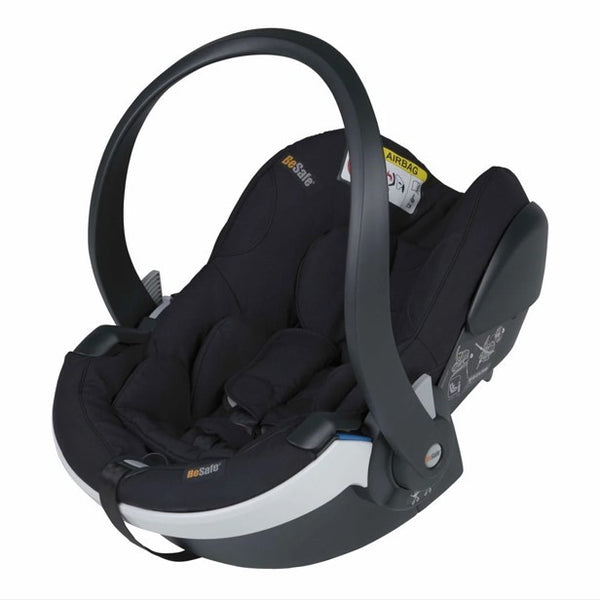 Cadeira auto BeSafe iZi Go Modular X2 i-Size com sistema SIP+, Dynamic Force Absorber, arnês de 5 pontos, tecidos respiráveis e compatível com a Base iZi Modular ISOFIX para bebés dos 40 aos 75 cm. Fresh Black Cab